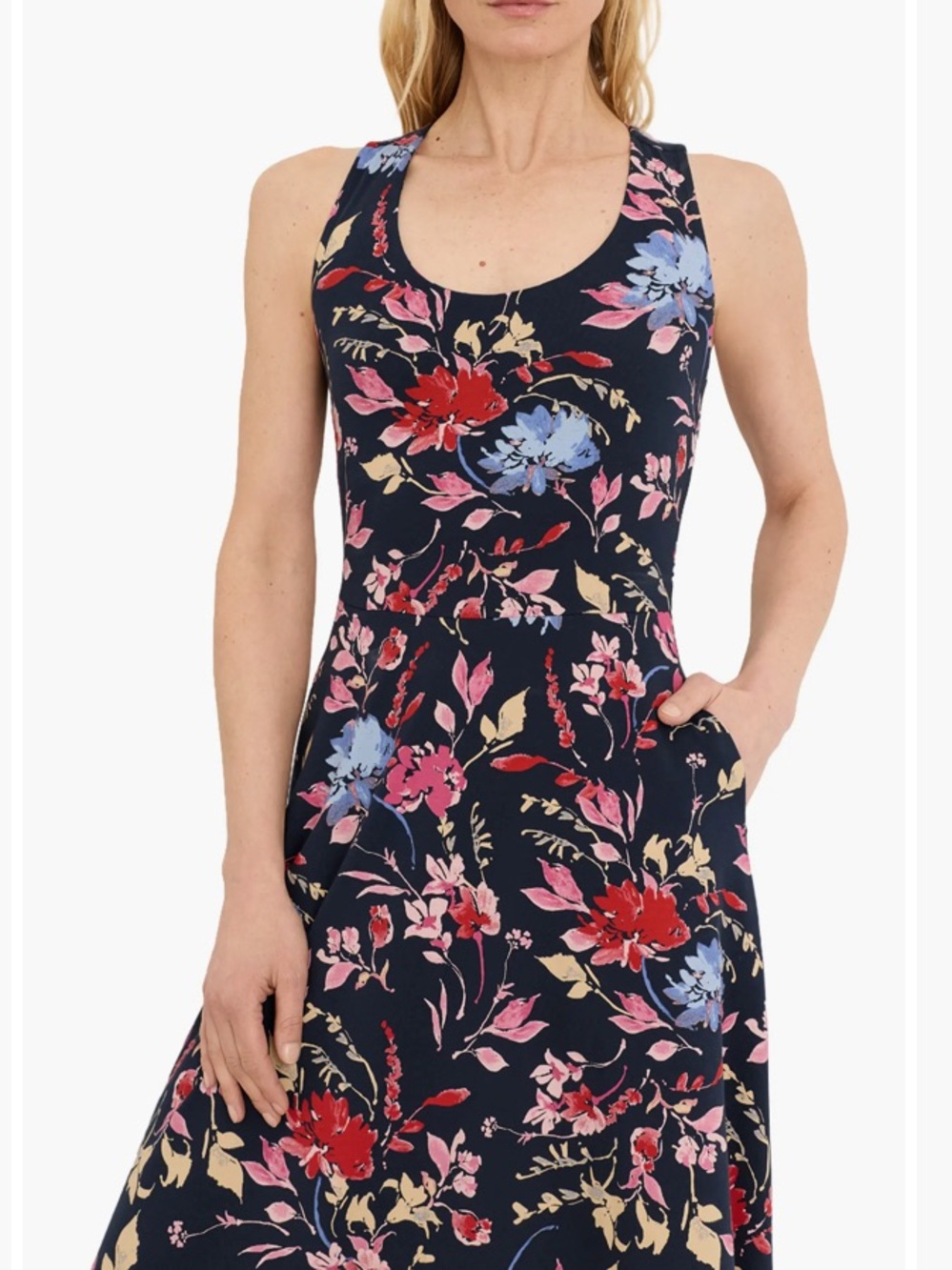 Open back maxi by Pact